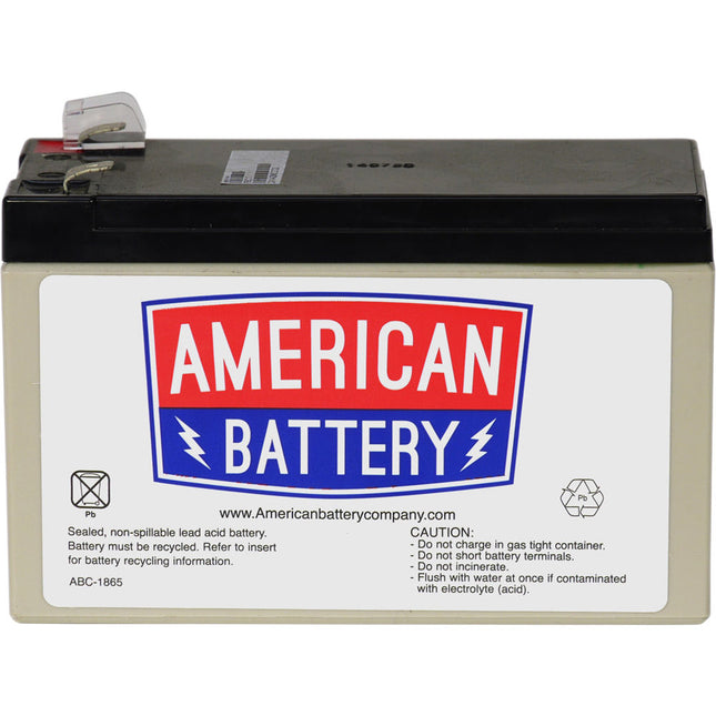 American Battery Company Batería de Repuesto UPS RBC17 12V 9Ah Sellada