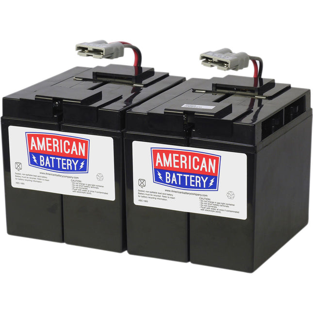 American Battery Company UPS Replacement Battery RBC55 12V 8Ah Sellada 4 Unidades