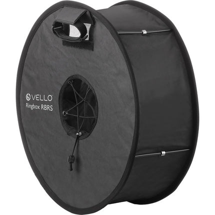 Vello Ringbox Adaptador de Flash Anular para Lentes hasta 3.9 Pulgadas con Bolsa de Transporte