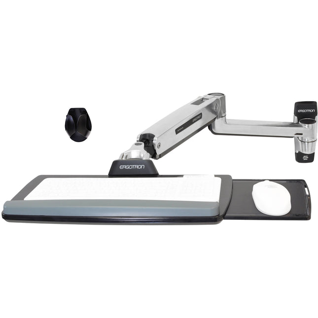 Ergotron LX Brazo Teclado Pared Ajustable 20 Pulgadas con Bandeja Ratón