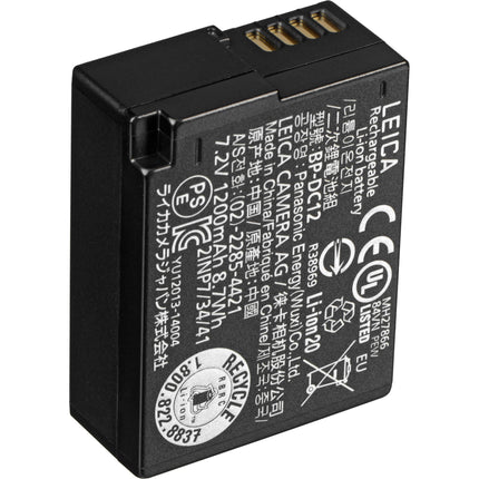 Leica BP-DC 12 Batería de Litio 7.2V 1200mAh para Cámaras Digitales