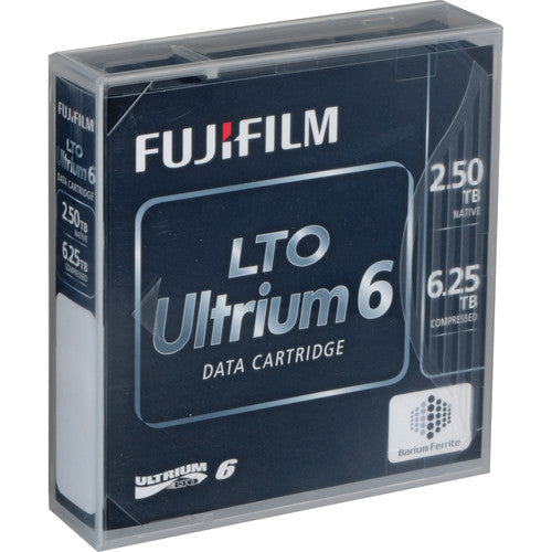 FUJIFILM LTO Ultrium 6 Cartucho de Datos 2.5TB 160MBs