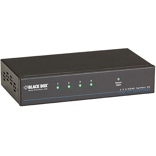 Black Box VSP-HDMI1X4-4K Divisor HDMI 4K 1x4 con Garantía 3 Años