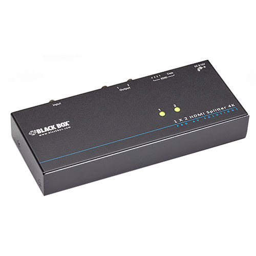 Black Box VSP-HDMI1X2-4K Divisor HDMI 4K 1 entrada 2 salidas respaldo 3 años