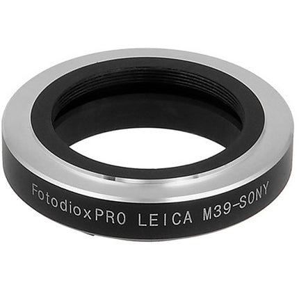 FotodioX Adaptador Pro Leica L39 a Sony E-Mount con Enfoque Infinito y Construcción de Latón
