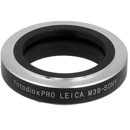 FotodioX Adaptador Pro Leica L39 a Sony E-Mount con Enfoque Infinito y Construcción de Latón