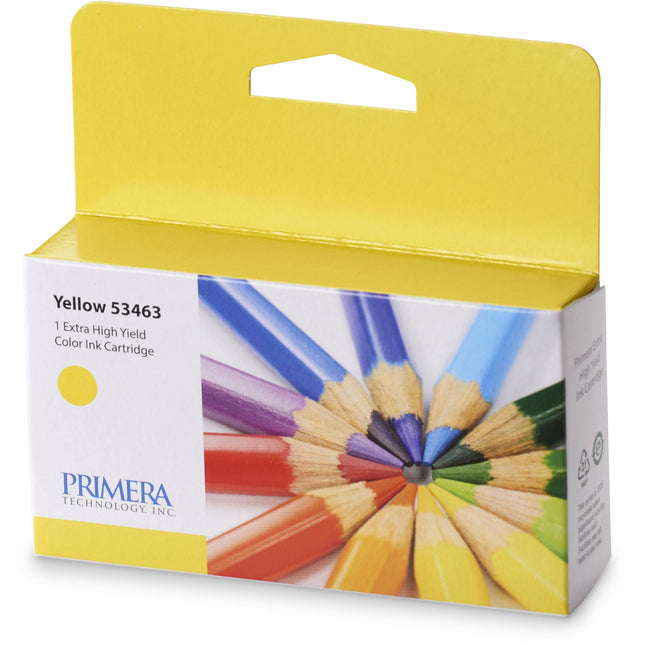 Cartucho de tinta amarilla Primera para impresora de etiquetas color LX2000 pigmentada