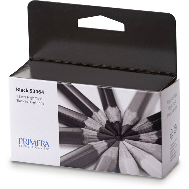 Cartucho de Tinta Negra Primera para Impresora de Etiquetas LX2000 Pigmentada