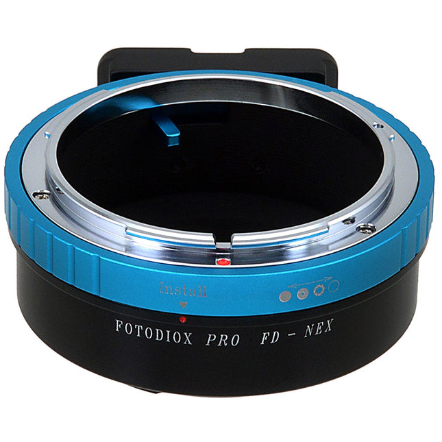 Adaptador FotodioX Canon FD a Sony E Montura para cámara con anillo de apertura