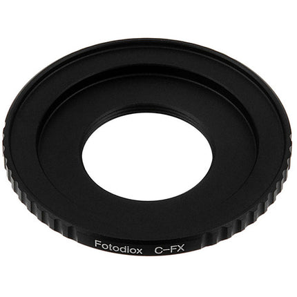 FotodioX Pro Adaptador de Montura para Lentes C a FUJIFILM X-Mount con Enfoque Infinito y Construcción en Latón