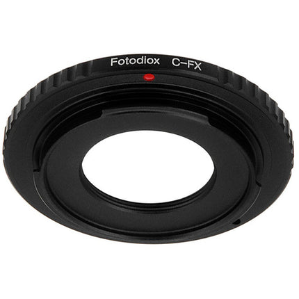 FotodioX Pro Adaptador de Montura para Lentes C a FUJIFILM X-Mount con Enfoque Infinito y Construcción en Latón