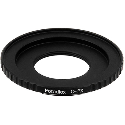 FotodioX Pro Adaptador de Montura para Lentes C a FUJIFILM X-Mount con Enfoque Infinito y Construcción en Latón