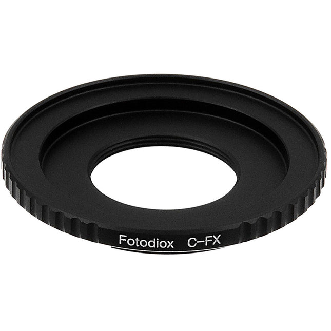 FotodioX Pro Adaptador de Montura para Lentes C a FUJIFILM X-Mount con Enfoque Infinito y Construcción en Latón