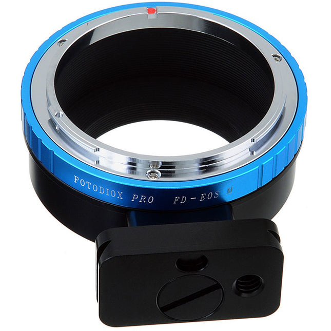 FotodioX Pro Adaptador de Montura para Lente Canon FD a Canon EF-M con Anillo de Control y Pie de Trípode desmontable