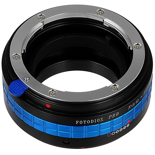 FotodioX Pro Adaptador de Montura para Lente Nikon F a Canon EF-M con Anillo de Control de Apertura y Construcción de Aleación