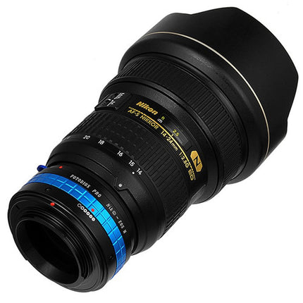 FotodioX Pro Adaptador de Montura para Lente Nikon F a Canon EF-M con Anillo de Control de Apertura y Construcción de Aleación