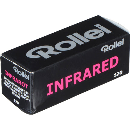 Rollei Infrared 400 Película Blanco y Negro 120 ISO 400 Sensible IR 650-750nm