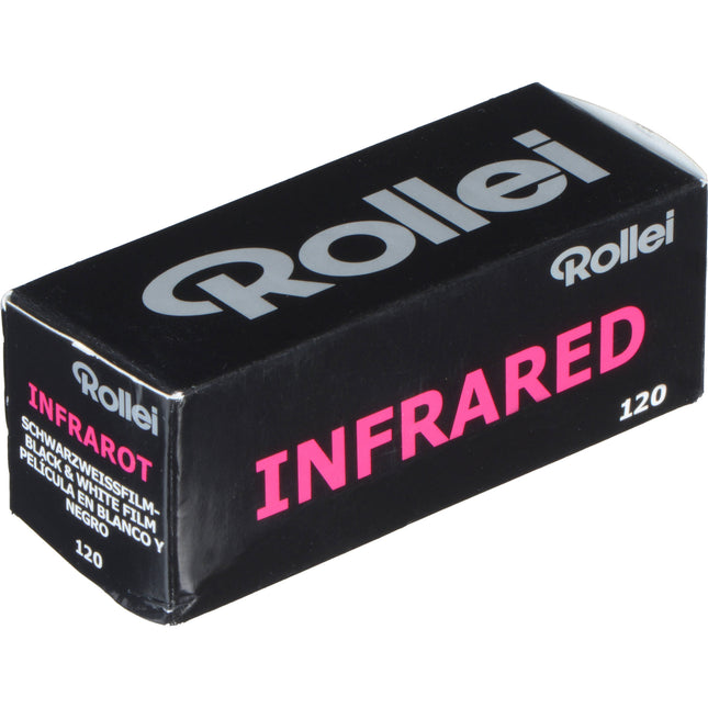 Rollei Infrared 400 Película Blanco y Negro 120 ISO 400 Sensible IR 650-750nm