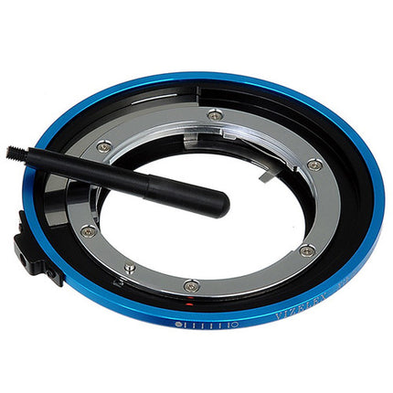 FotodioX Vizelex CinePro Adaptador para Lente Nikon G a Canon EF/EF-S con Control de Apertura