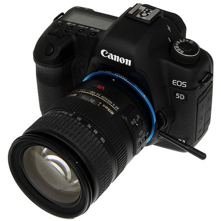 FotodioX Vizelex CinePro Adaptador para Lente Nikon G a Canon EF/EF-S con Control de Apertura