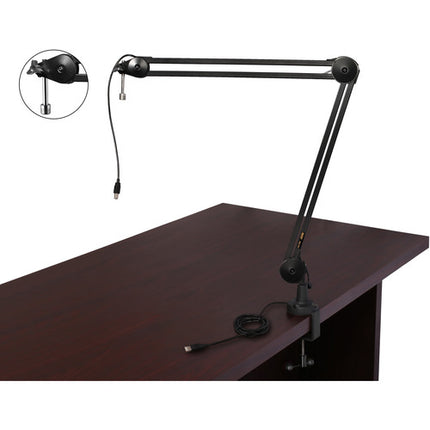 RODE Podcaster Studio Kit Micrófono USB con Boom Arm y Shock Mount