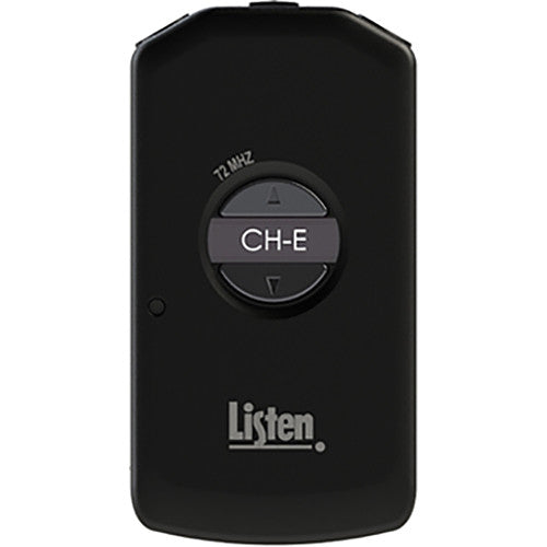 Listen Technologies Receptor RF Inteligente DSP 72 MHz Batería Litio Recargable