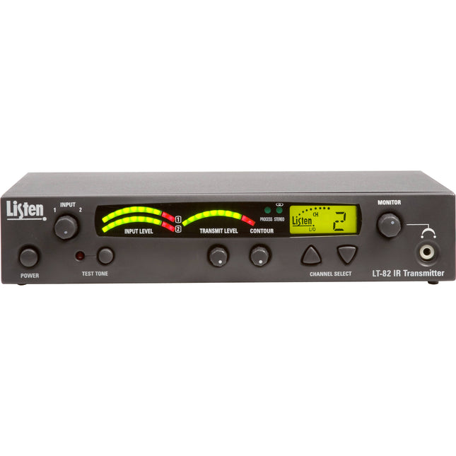 Listen Technologies ListenIR LT-82 Transmisor 1 Canal 30 VDC Adaptador