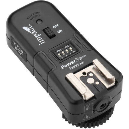 Impact PowerSlave receptor inalámbrico para flash 2 4 GHz 150 pies alcance