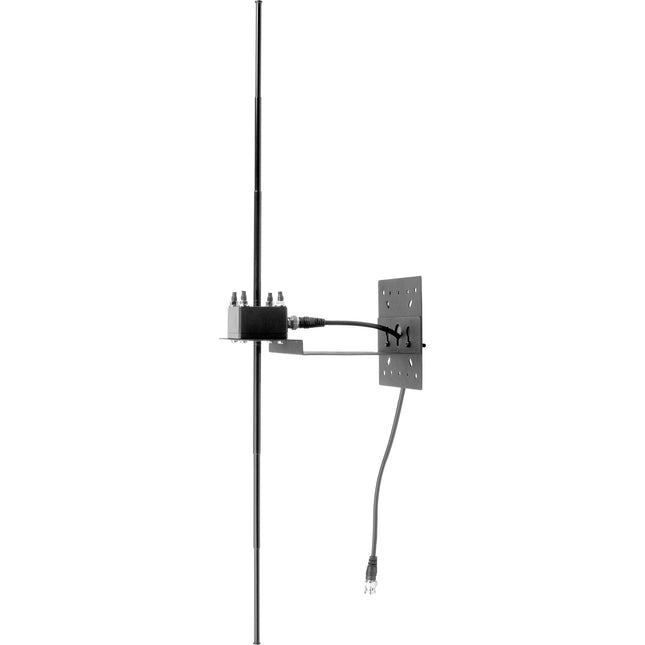 Listen Technologies LA-122 Kit de antena universal 72 y 216 MHz con montaje y cable coaxial 7.6 m