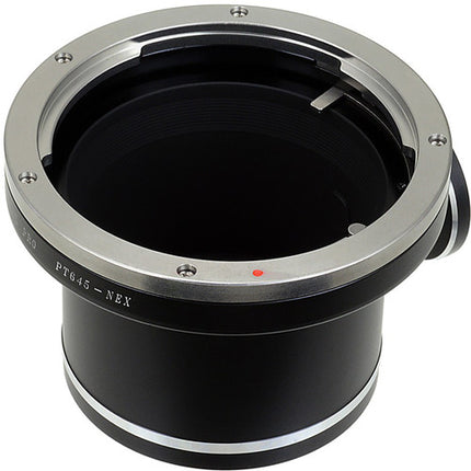 Adaptador de Montura FotodioX Pentax 645 a Sony E para Cámaras Pro con Pie de Trípode desmontable