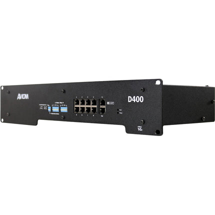 Aviom D400 Distribuidor A-Net para Audio con Salida No Alimentada y DIP Switches