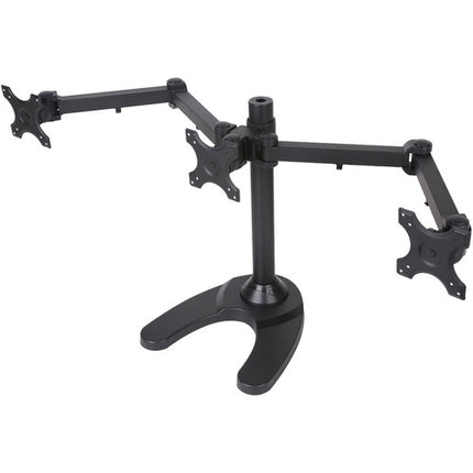 Mount-It! Soporte de Monitor Triple Brazo para 3 Pantallas de 24" con Gestión de Cables