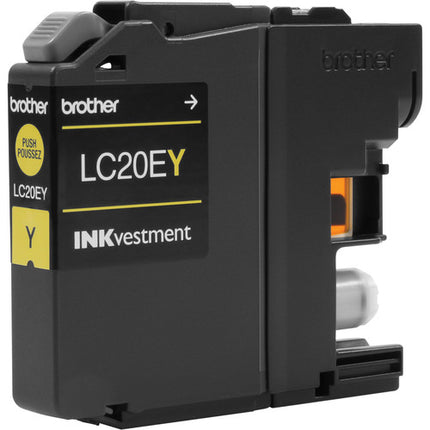 Brother LC20EY Cartucho de Tinta Amarilla Superrendimiento 1200 Páginas para MFC-J5920DW