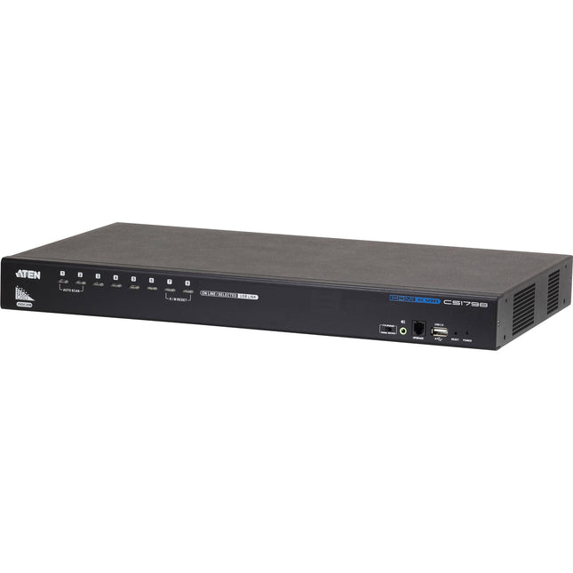 ATEN Switch KVM HDMI USB 8 Puertos Resolución 1080p Hub USB 2.0 Integrado