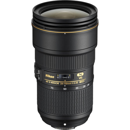 Nikon AF-S NIKKOR 24-70mm f/2.8E ED VR Objetivo Zoom F Mount FX Formato
