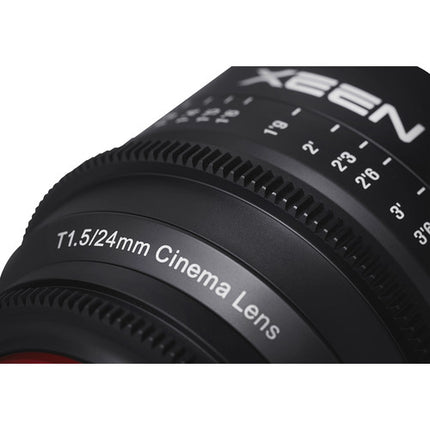 Rokinon Xeen 24mm T1.5 Objetivo para Montura PL Sensor Full Frame