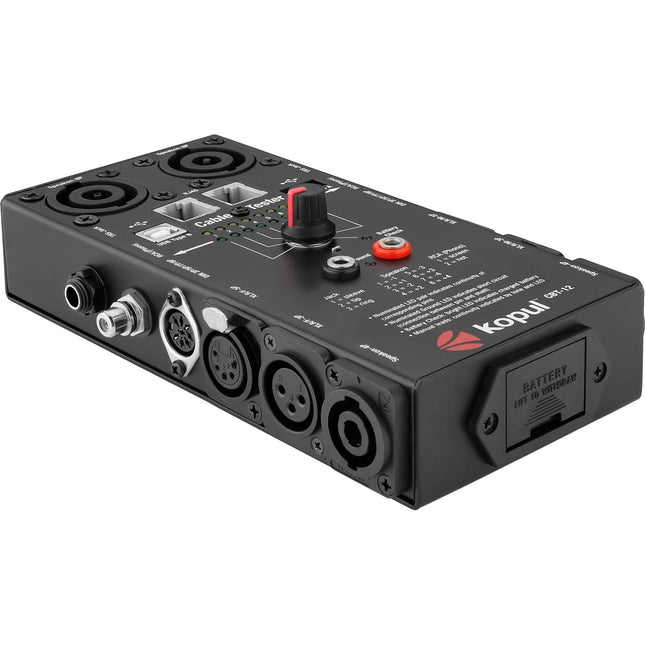 Kopul CBT-12 Probador de Cables 12 en 1 Multiconectores con Batería 9V