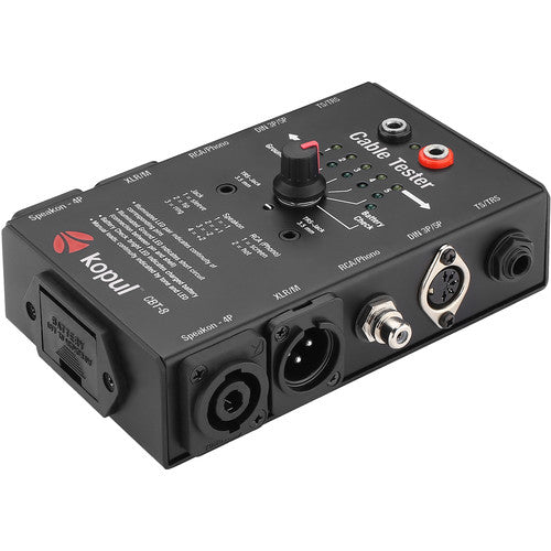 Kopul CBT-8 Probador de cables 8 en 1 para 8 conectores con batería 9V