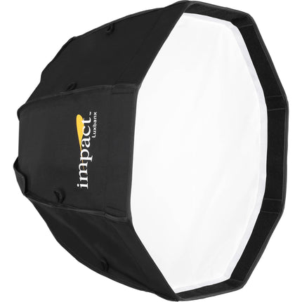 Impact Luxbanx Softbox Octogonal Extra Pequeño Profundidad 12 Pulgadas Diámetro 18 Pulgadas