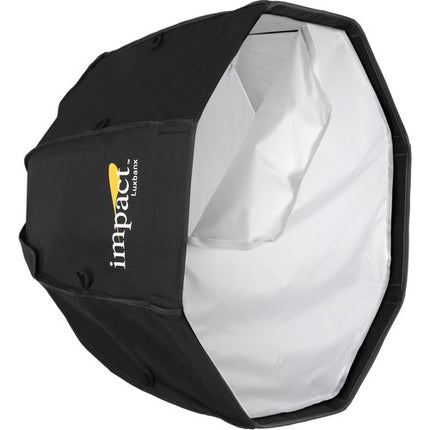 Impact Luxbanx Softbox Octogonal Extra Pequeño Profundidad 12 Pulgadas Diámetro 18 Pulgadas