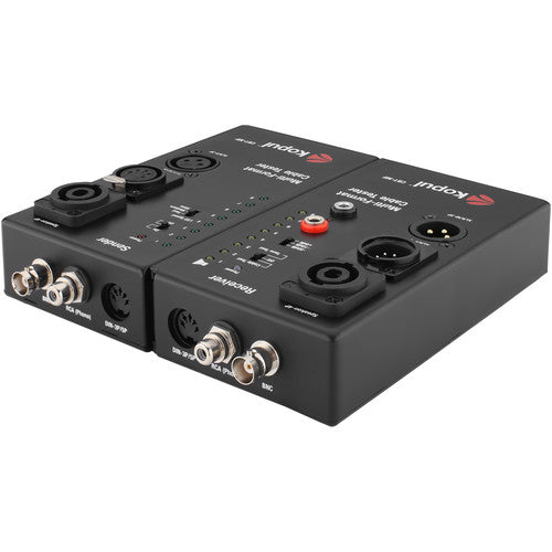 Kopul CBT-MF Tester de Cables Multifunción 11 Conectores Dual Chasis