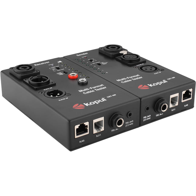 Kopul CBT-MF Tester de Cables Multifunción 11 Conectores Dual Chasis