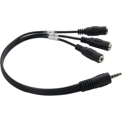 X-keys TRRS División de Audio 3 Vías con Garantía Limitada 1 Año