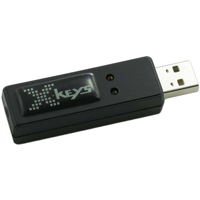 X-keys USB Three-Switch Interface con conector USB y puerto TRRS 3.5mm compatible Windows Android Mac
