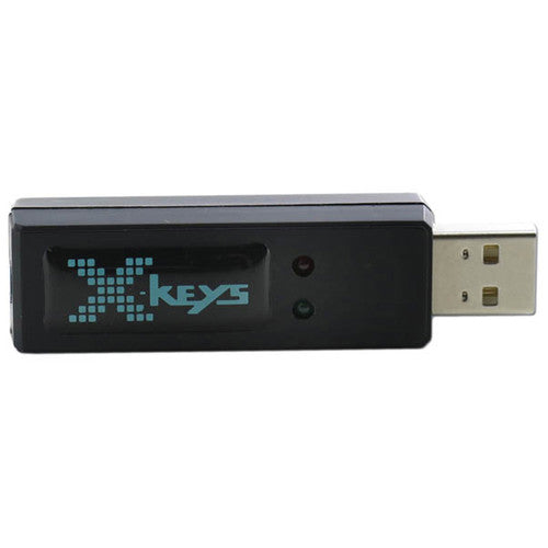 X-keys USB Three-Switch Interface con conector USB y puerto TRRS 3.5mm compatible Windows Android Mac