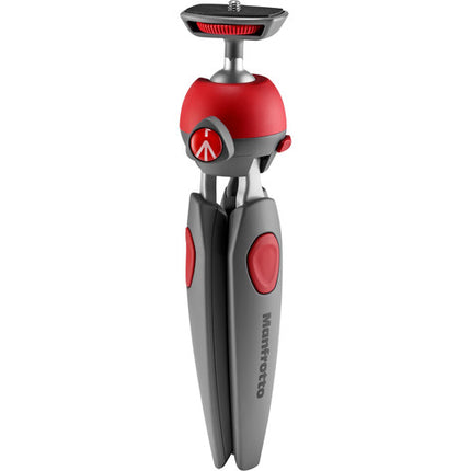 Manfrotto PIXI EVO Mini Trípode Rojo Capacidad 5.5 lb Altura 7.7"