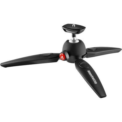 Manfrotto PIXI EVO Mini Trípode Negro Capacidad 2 5 kg Altura Máx 19 6 cm