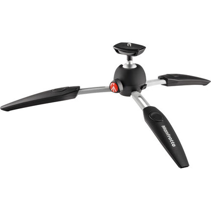 Manfrotto PIXI EVO Mini Trípode Negro Capacidad 2 5 kg Altura Máx 19 6 cm