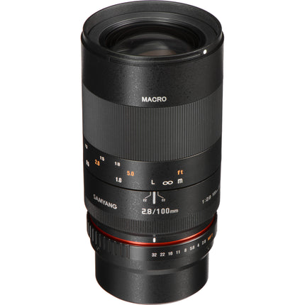 Samyang 100mm f2.8 ED UMC Lente Macro Micro Cuatro Tercios 1:1 200mm