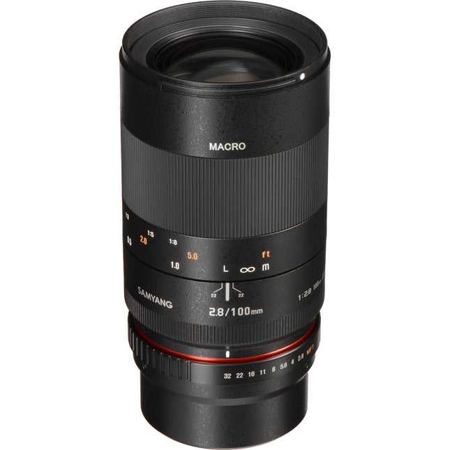 Samyang 100mm f2.8 ED UMC Lente Macro Micro Cuatro Tercios 1:1 200mm